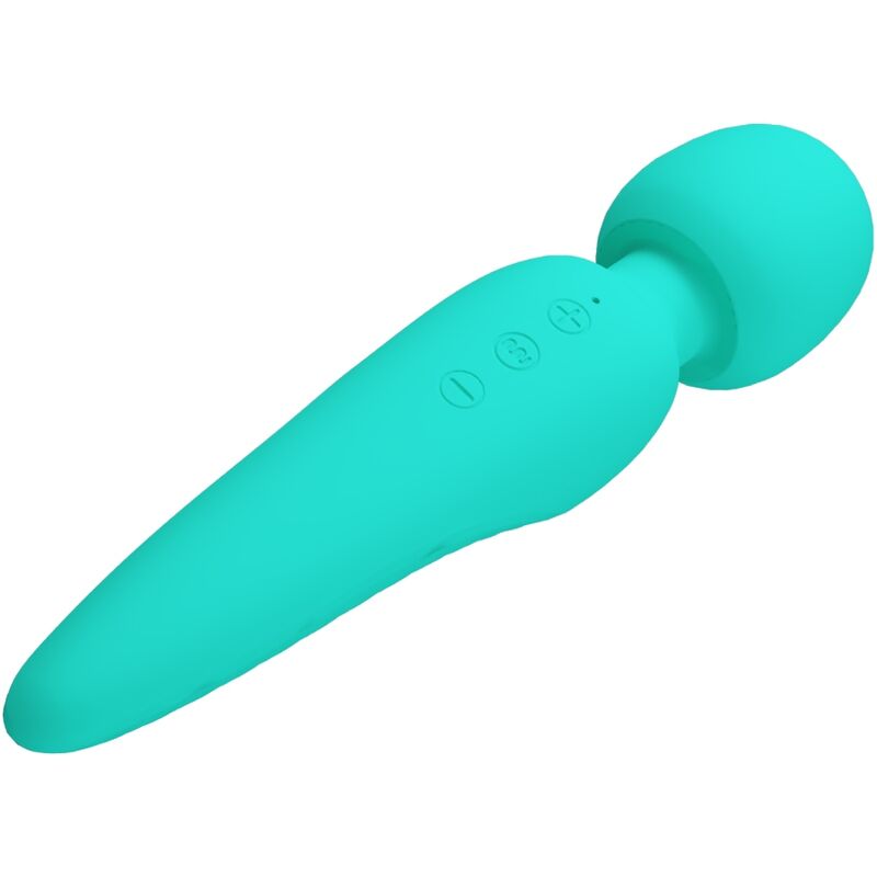 PRETTY LOVE Meredith Massager i aqua grön med 12 vibrationslägen
