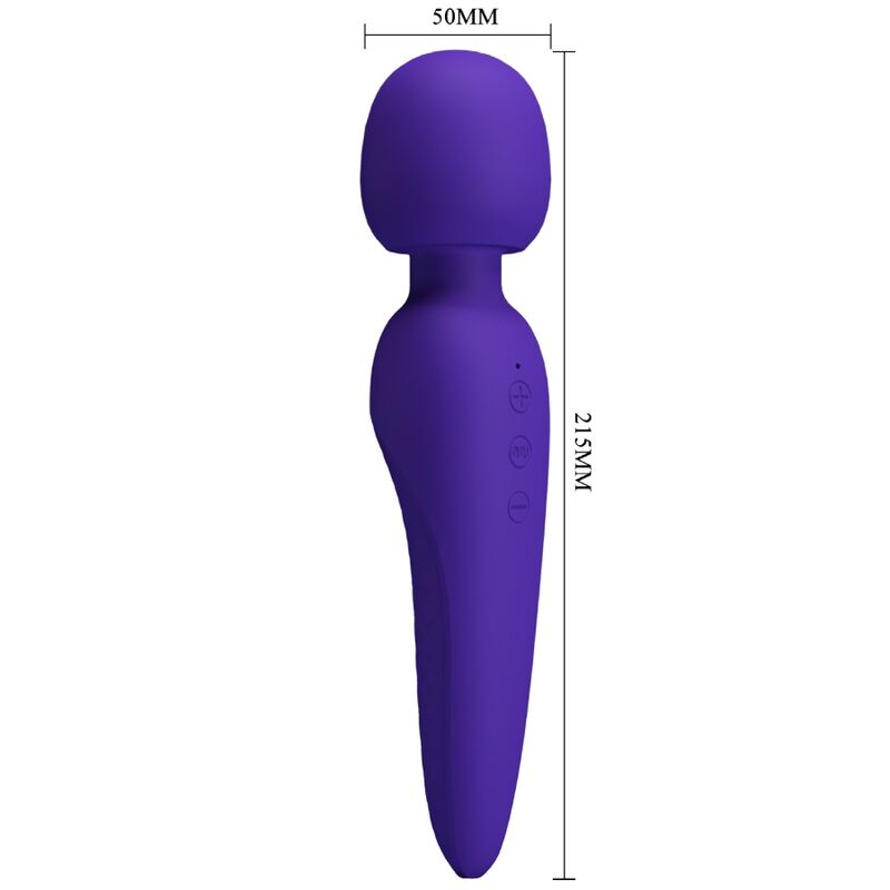 Pretty Love Meredith massager i lila med 12 vibrationslägen