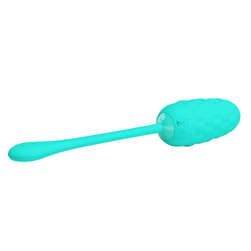 Vibrerande ägg med aqua grön textur från PRETTY LOVE