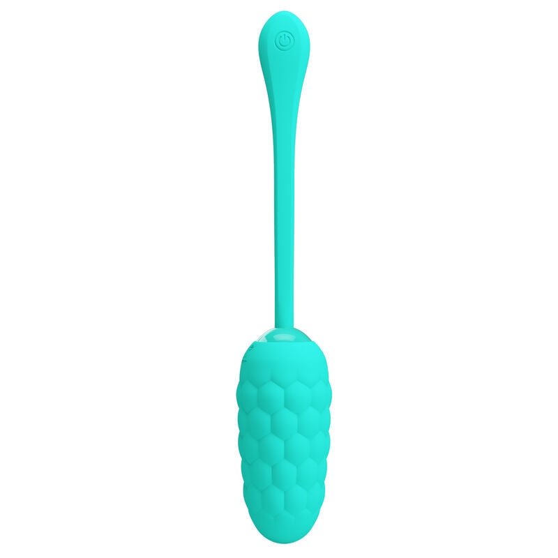 Vibrerande ägg med aqua grön textur från PRETTY LOVE