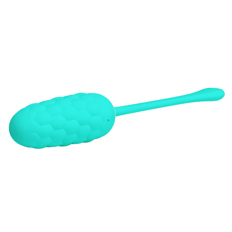 Vibrerande ägg med aqua grön textur från PRETTY LOVE
