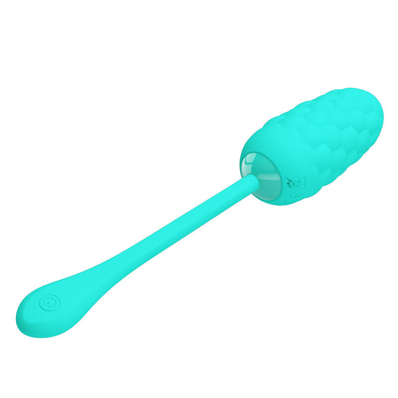 Vibrerande ägg med aqua grön textur från PRETTY LOVE