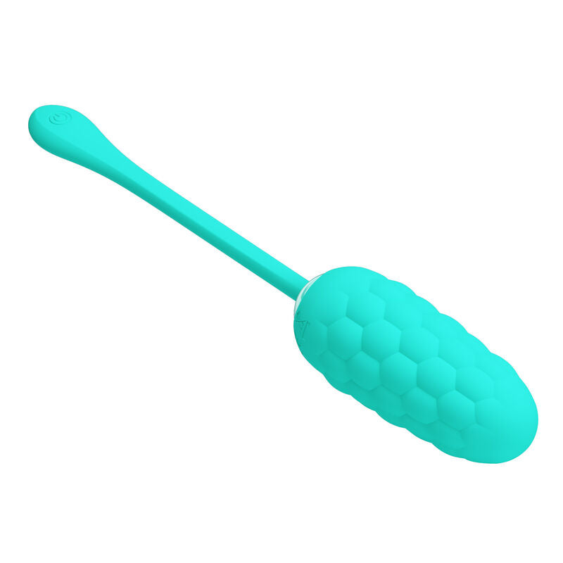 Vibrerande ägg med aqua grön textur från PRETTY LOVE