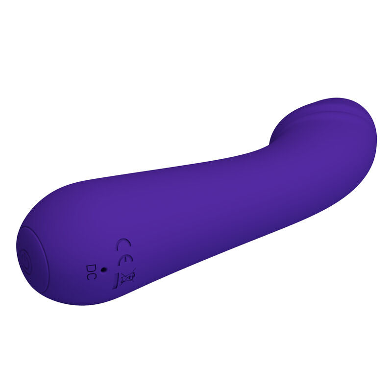 Lila uppladdningsbar G-punkts vibrator från Pretty Love