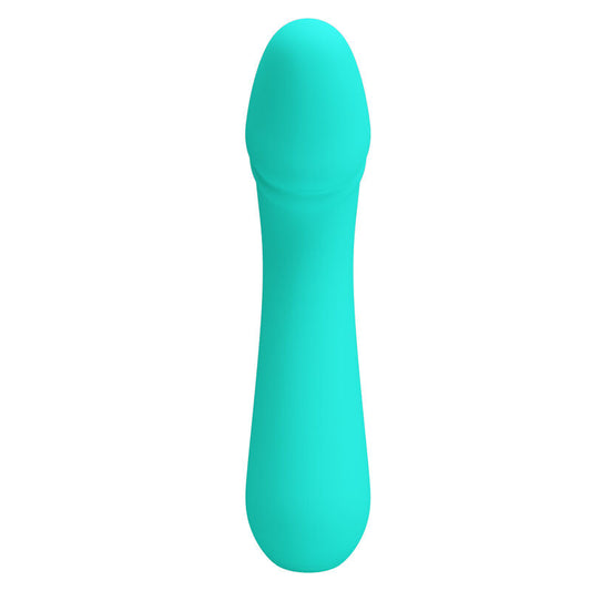 CETUS uppladdningsbar vibrator i aqua grön färg