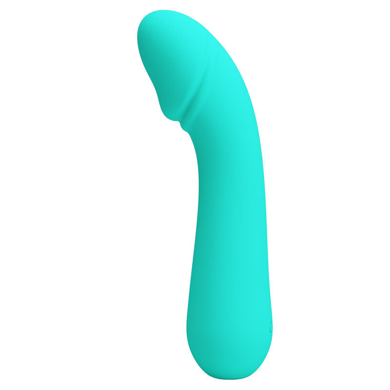 CETUS uppladdningsbar vibrator i aqua grön färg