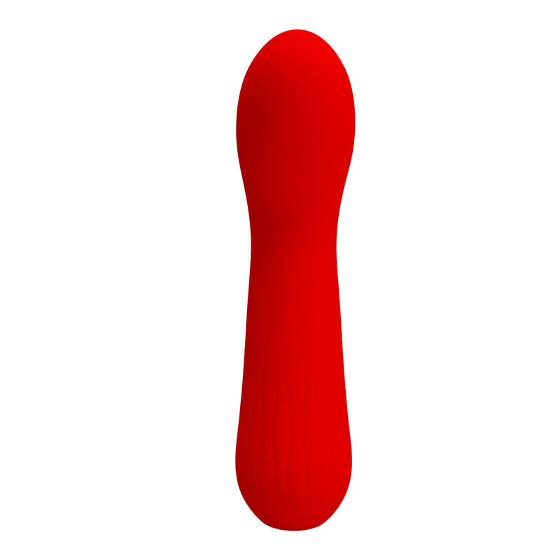 PRETTY LOVE FAUN återladdningsbar vibrator i röd färg