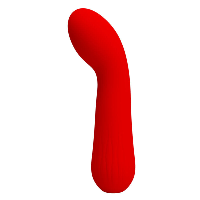 PRETTY LOVE FAUN återladdningsbar vibrator i röd färg