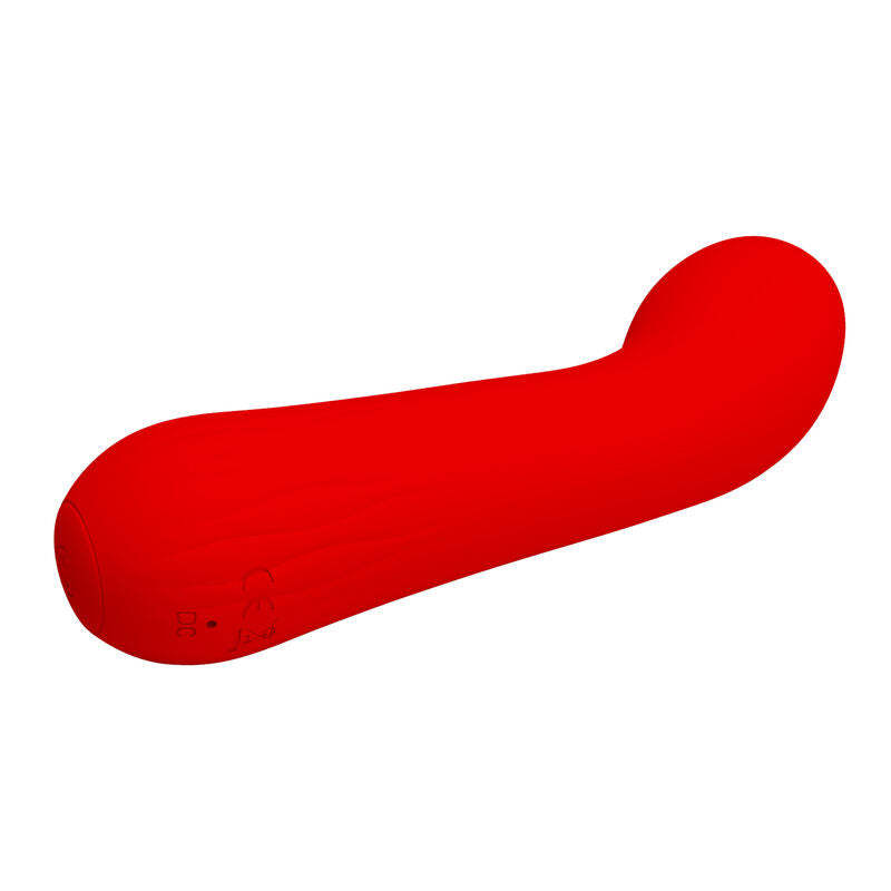 PRETTY LOVE FAUN återladdningsbar vibrator i röd färg