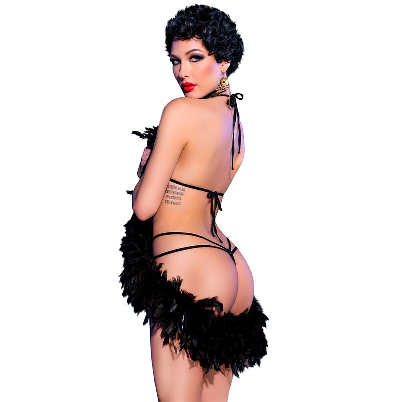 CHILIROSE CR 4479 bodysuit crotchless blå S/M
