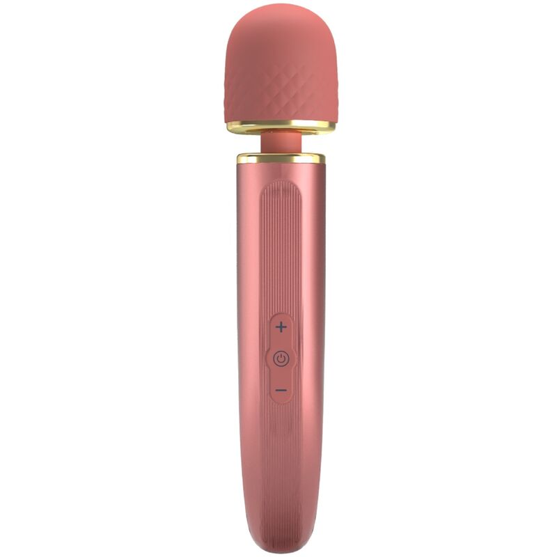 Rosa massager med 7 vibrationslägen