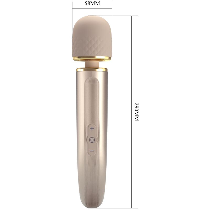 Pretty Love massager med 7 vibrationslägen i champagnefärg
