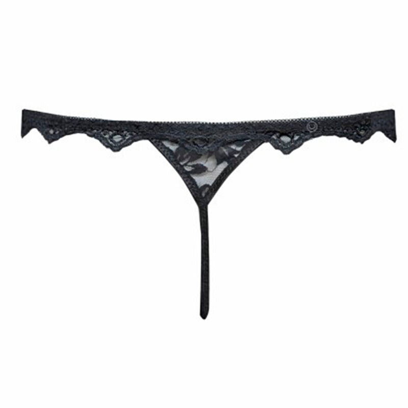 LIVCO CORSETTI FASHION - BELITA LC 90231 BH + TROSOR + STRUMPBAND BLACK L/XL