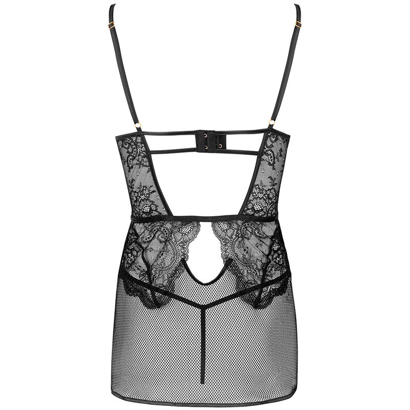 LIVCO CORSETTI FASHION Baririn LC 90633 T-shirt och stringtrosa svart