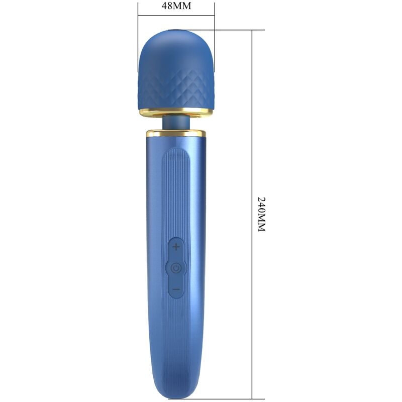Pretty Love massager med 7 vibrationslägen i blå färg