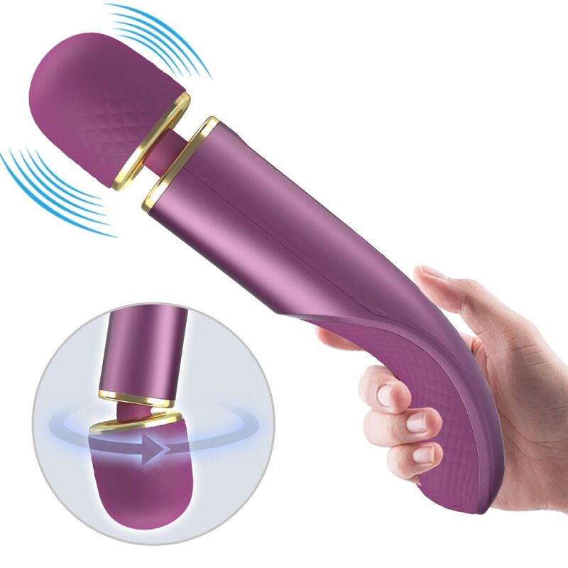 PRETTY LOVE massager med 7 vibrationslägen i lila