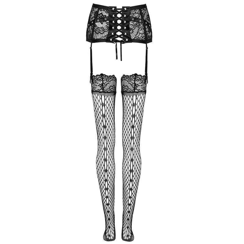 LIVCO CORSETTI FASHION strumpeband och strumpor i svart