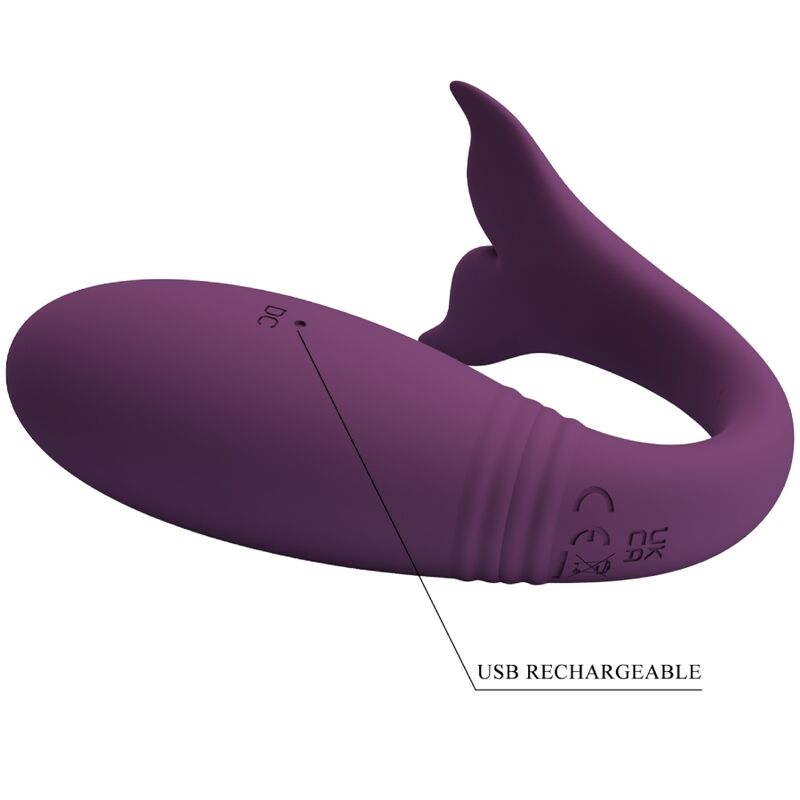 Pretty Love Jayleen vibrator med fjärrkontroll i lila