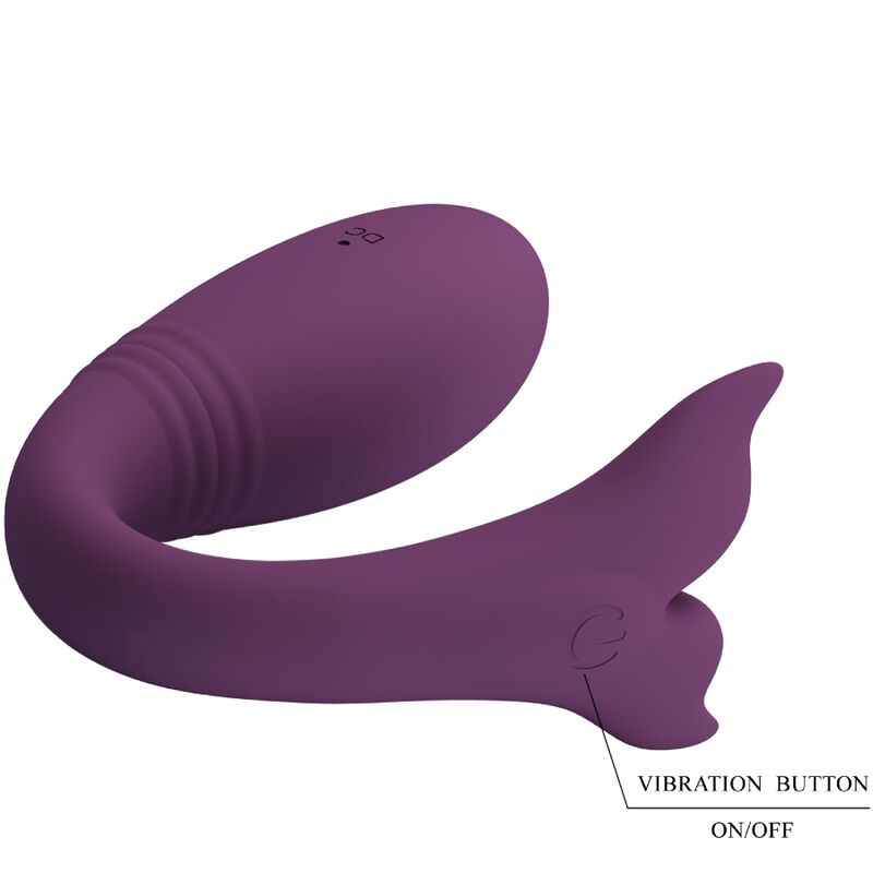 Pretty Love Jayleen vibrator med fjärrkontroll i lila