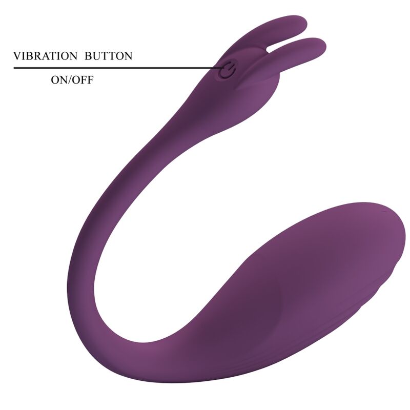 Pretty Love Catalina vibrator med appkontroll i lila