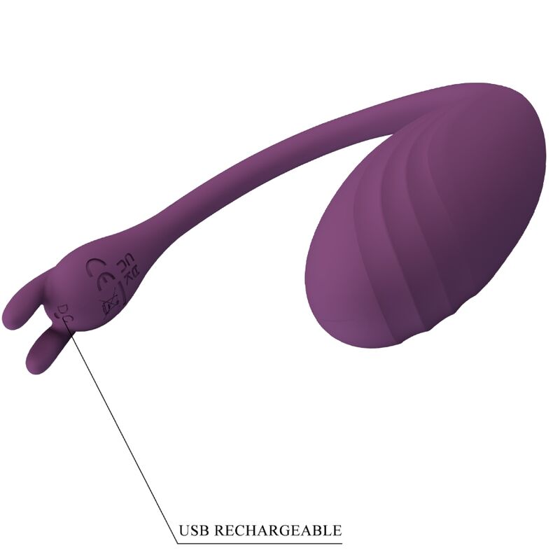 Pretty Love Catalina vibrator med appkontroll i lila