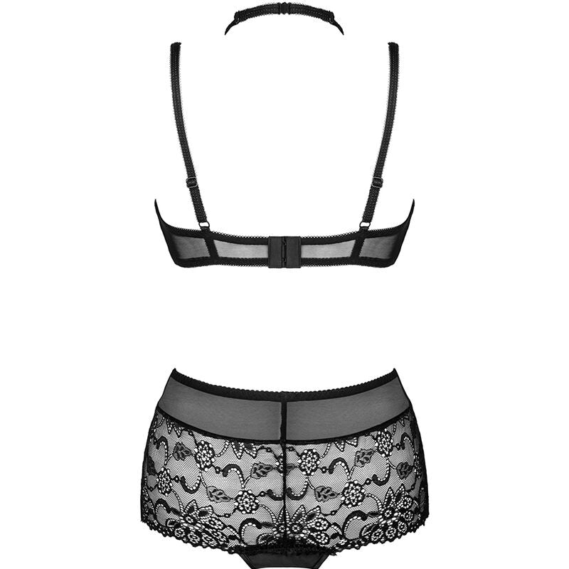 Livco Corsetti Fashion Linera set med BH och trosor i svart