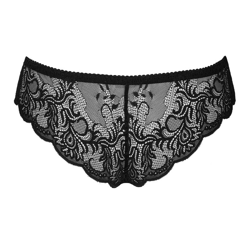 Crotchless trosor i svart från Livco Corsetti Fashion