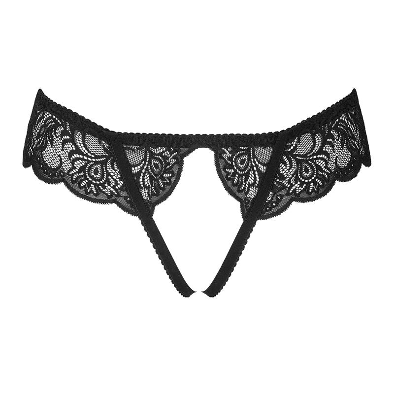 Crotchless trosor i svart från Livco Corsetti Fashion