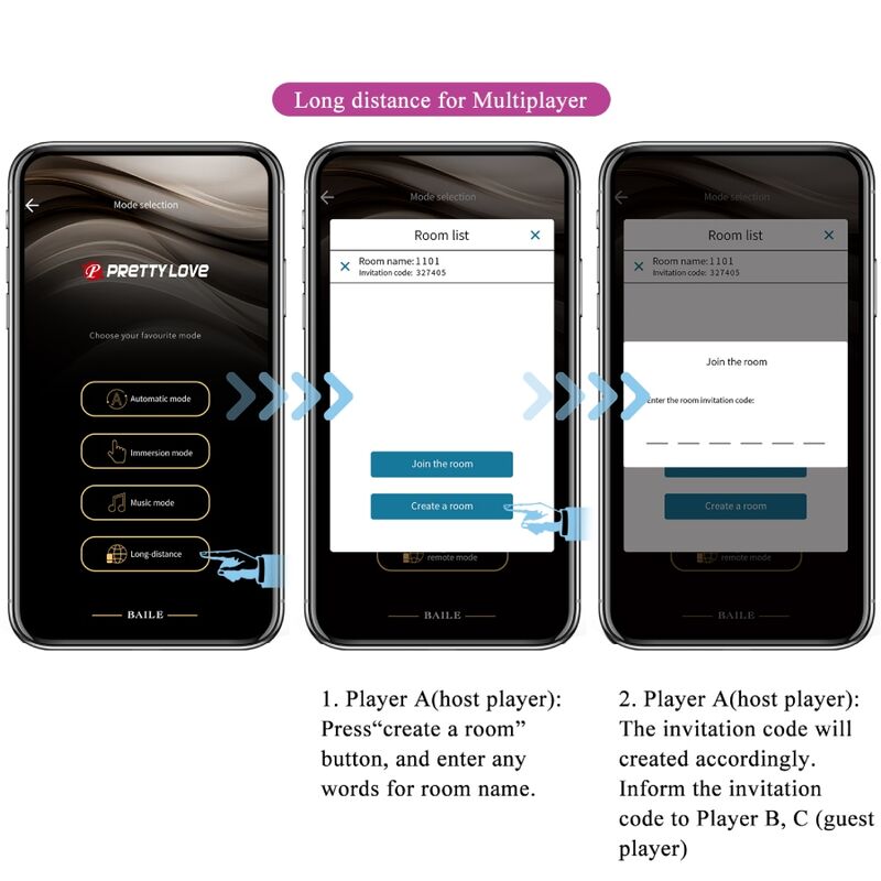 PRETTY LOVE - BILLY VIBRATION FJÄRRKONTROLL LILA GRATIS APP