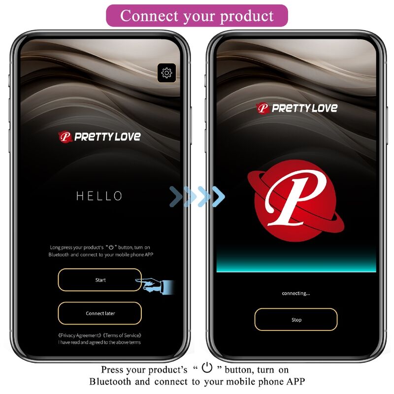 PRETTY LOVE - BILLY VIBRATION FJÄRRKONTROLL LILA GRATIS APP