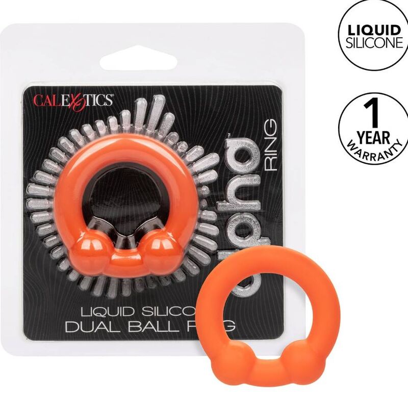 CalExotics Alpha Dual Ball Ring i orange färg
