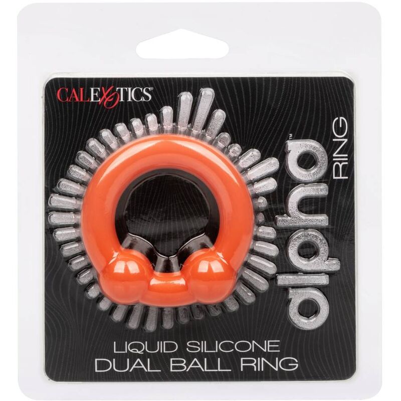 CalExotics Alpha Dual Ball Ring i orange färg