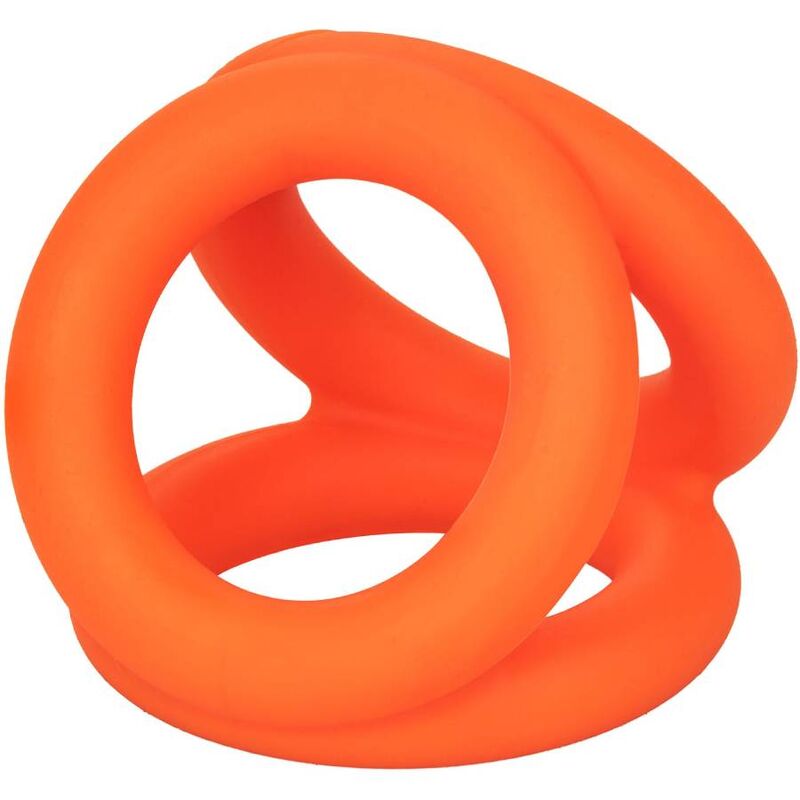 CalExotics Alpha Tri-Ring Orange för ökad njutning