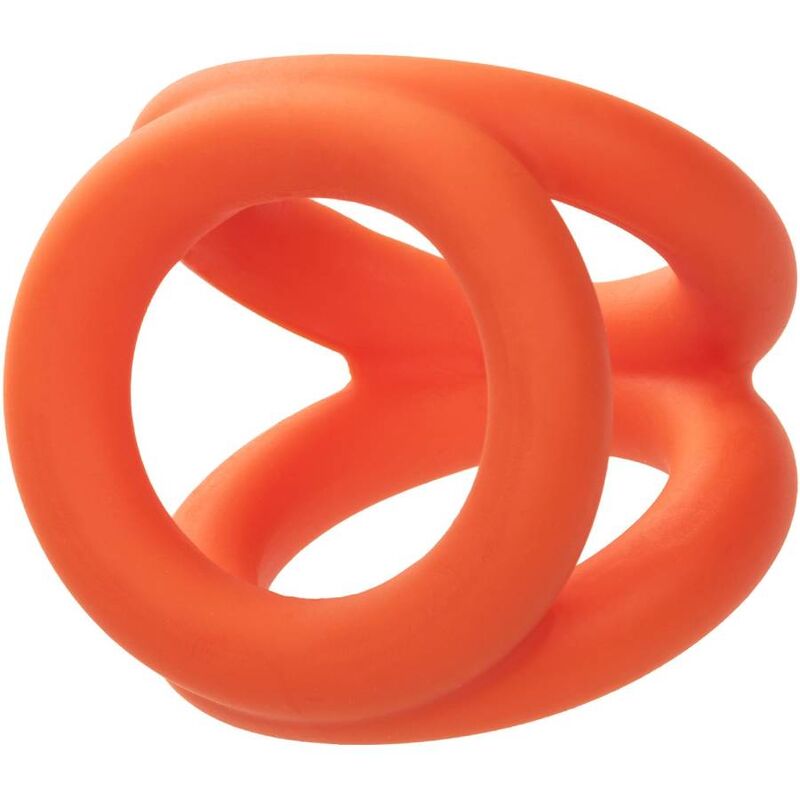 CalExotics Alpha Tri-Ring Orange för ökad njutning