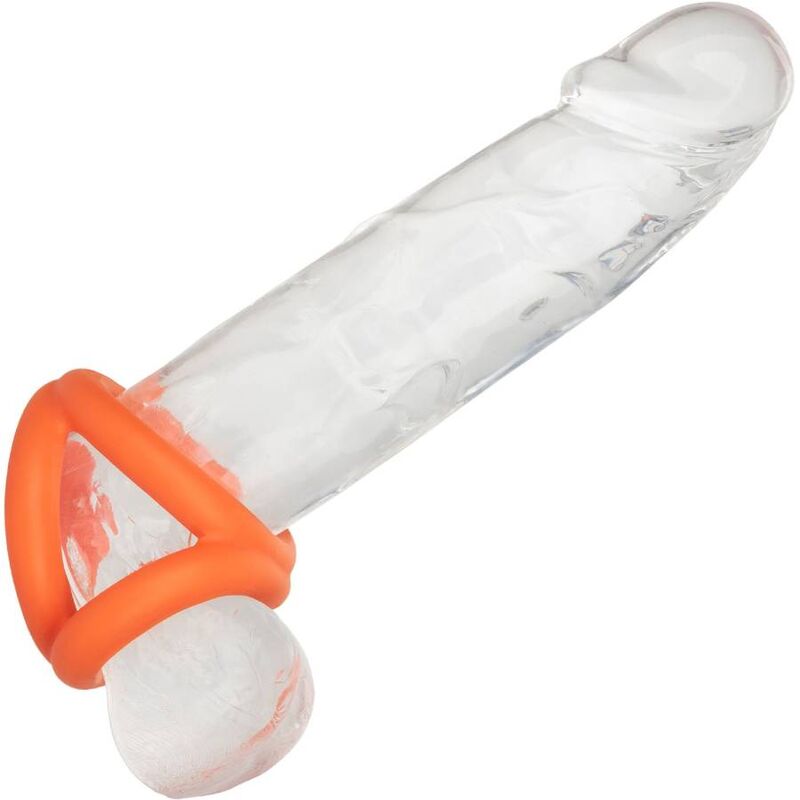 CalExotics Alpha Tri-Ring Orange för ökad njutning