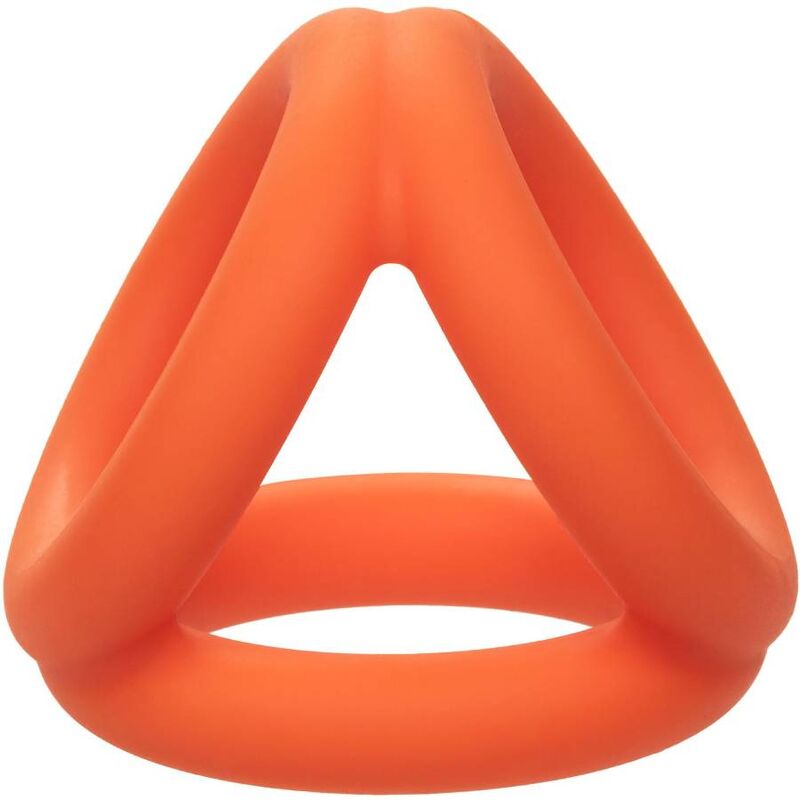 CalExotics Alpha Tri-Ring Orange för ökad njutning
