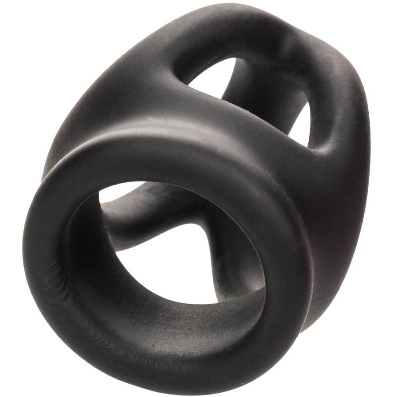 CalExotics Alpha Dual Cage Ring Black