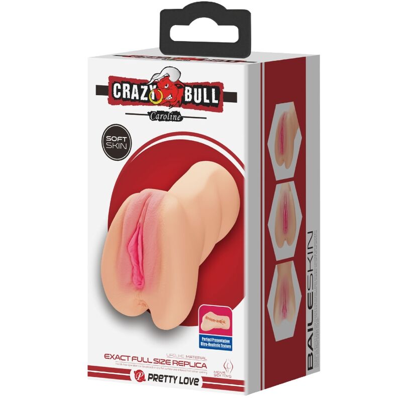 CRAZY BULL Caroline vagina-formad masturbator
