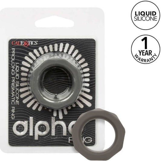 CalExotics Alpha Prolong Prismatic Ring i grått