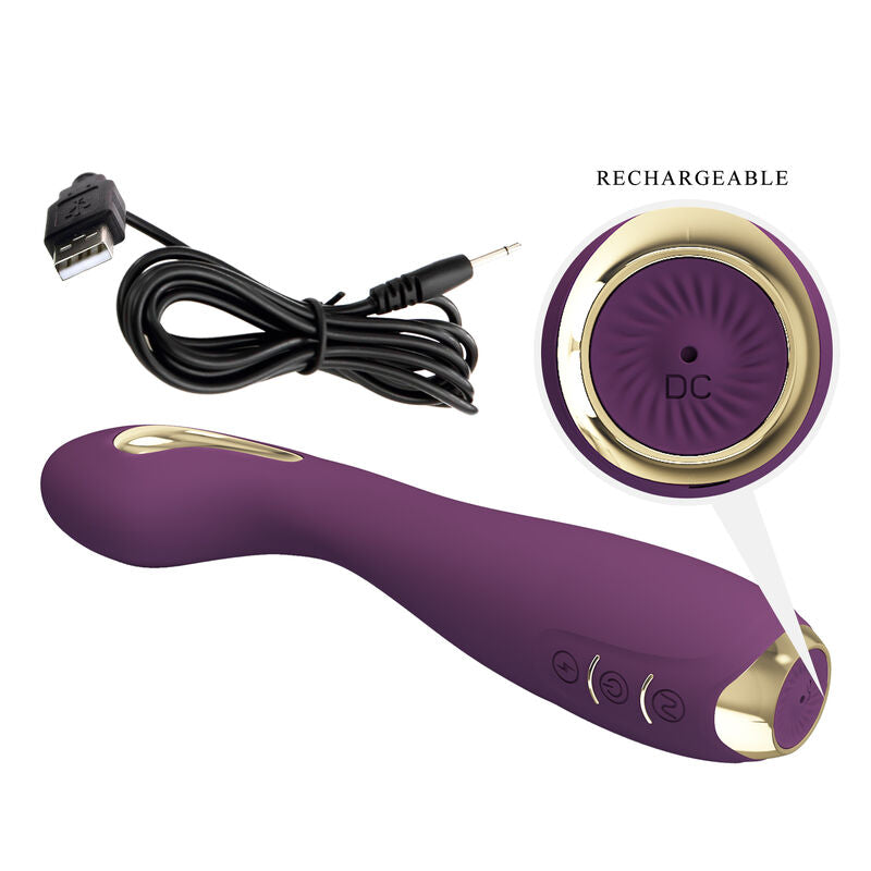 Pretty Love HECTOR elektroshock vibrator i lila