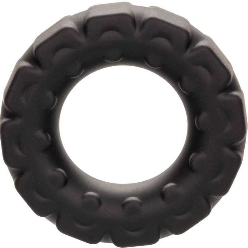 Alpha Liquid Silicone Prolong Tread Ring i svart