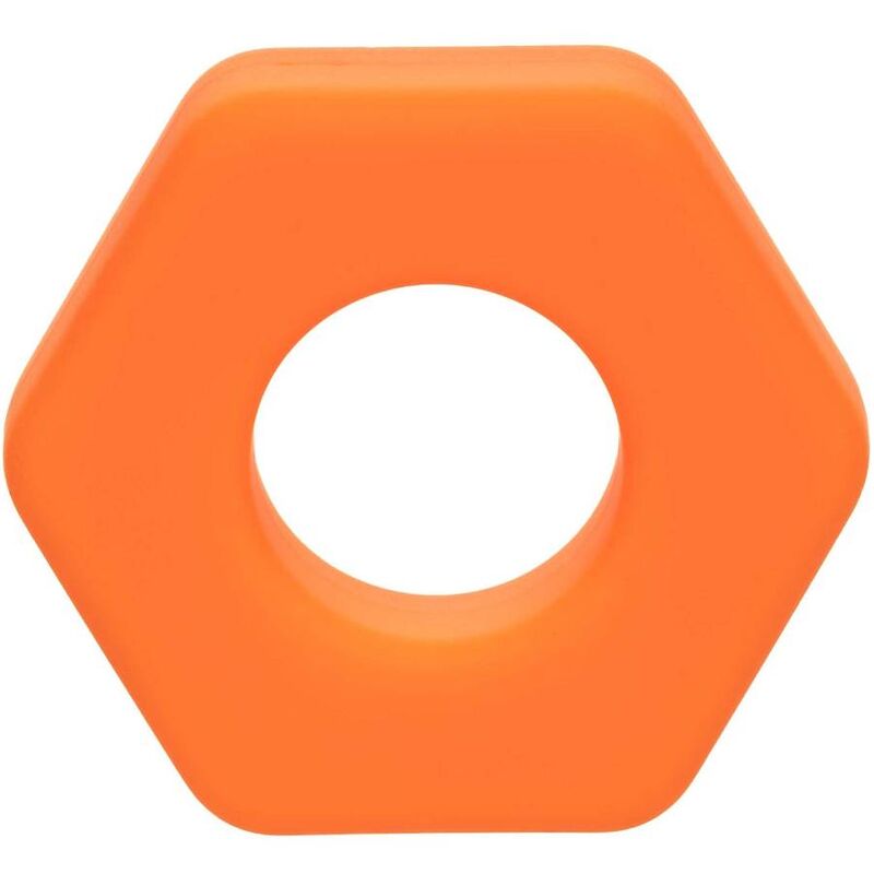 CalExotics Alpha Prolong Sexagon Ring i orange
