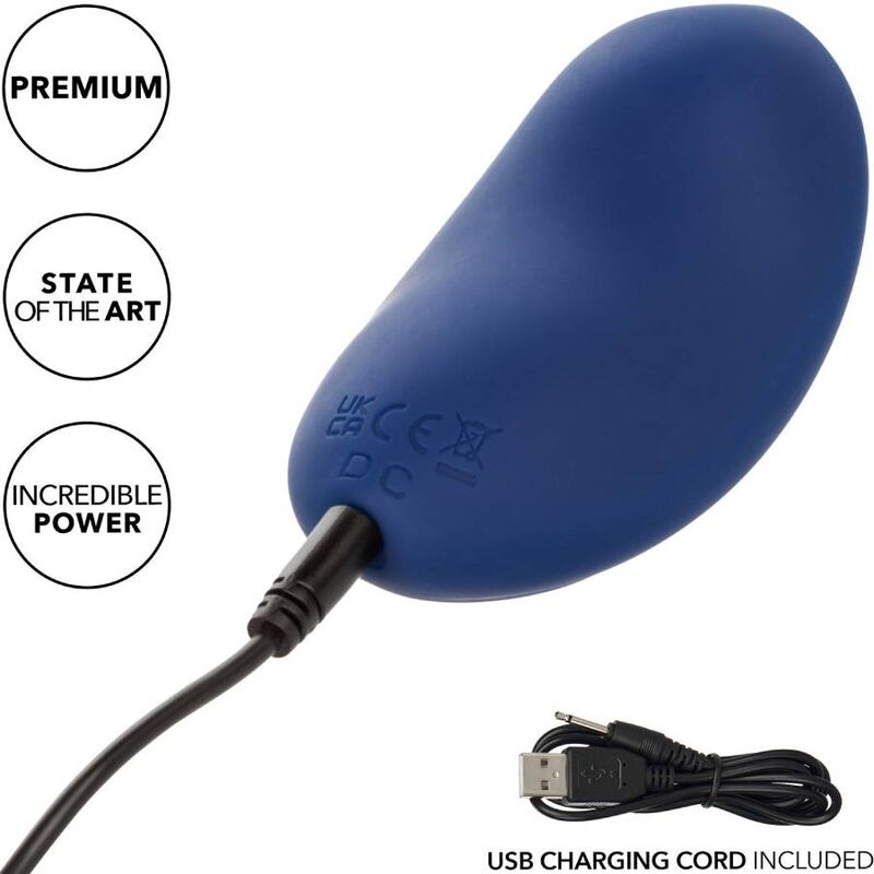 Cashmere Velvet Curve Blue massager från CalExotics