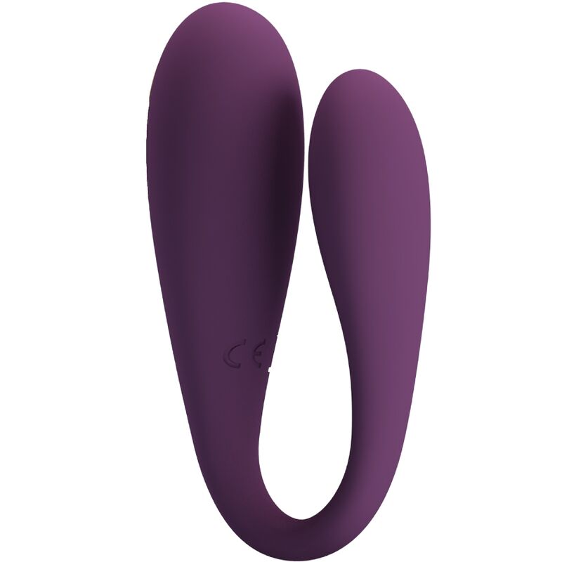 PRETTY LOVE AUGUST fjärrstyrd vibrator i lila silikon