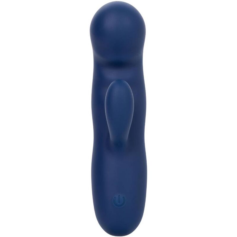 CalExotics Cashmere Silk Duo Blue massager med dubbla motorer