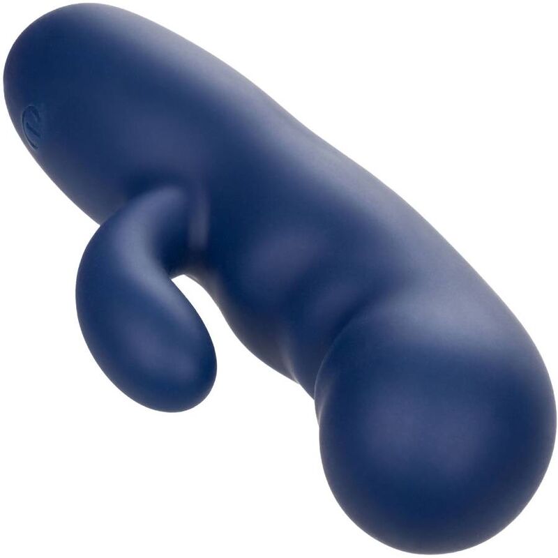 CalExotics Cashmere Silk Duo Blue massager med dubbla motorer