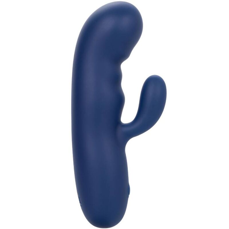 CalExotics Cashmere Silk Duo Blue massager med dubbla motorer