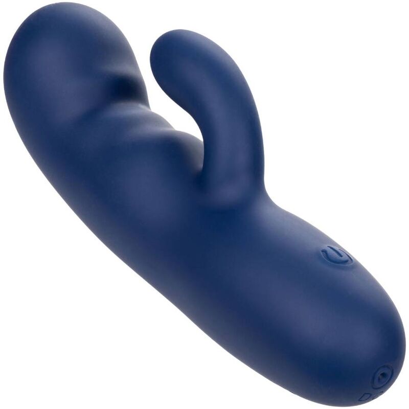CalExotics Cashmere Silk Duo Blue massager med dubbla motorer
