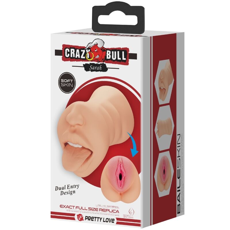 CRAZY BULL Sarah vagina-formad masturbator