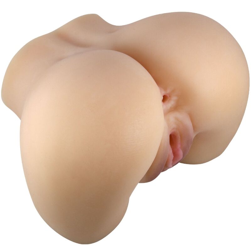 CRAZY BULL realistisk vagina och anus vibrator